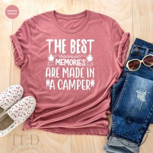 Camper Squads T Shirt Group Travel T Shirt Camping TShirt Camp Lover Friend Gift Hiking Shirt Nature Lover Shirt Best Memories Tees capocalypse.com 2