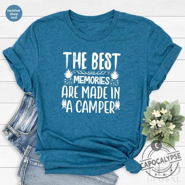 Camper Squads T Shirt Group Travel T Shirt Camping TShirt Camp Lover Friend Gift Hiking Shirt Nature Lover Shirt Best Memories Tees capocalypse.com 3