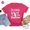 Deer Hunters T Shirt Buckin Dad T Shirt Hunting Is My Passion T Shirt Fathers Day Gifts Wildlife Lover Shirt Hunting Shirt capocalypse.com 2