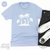 Beach Palm T Shirt Summer Vibes Gift Summer Shirts Summer Tee Summer Vibes Shirt Summer T Shirt capocalypse.com 1