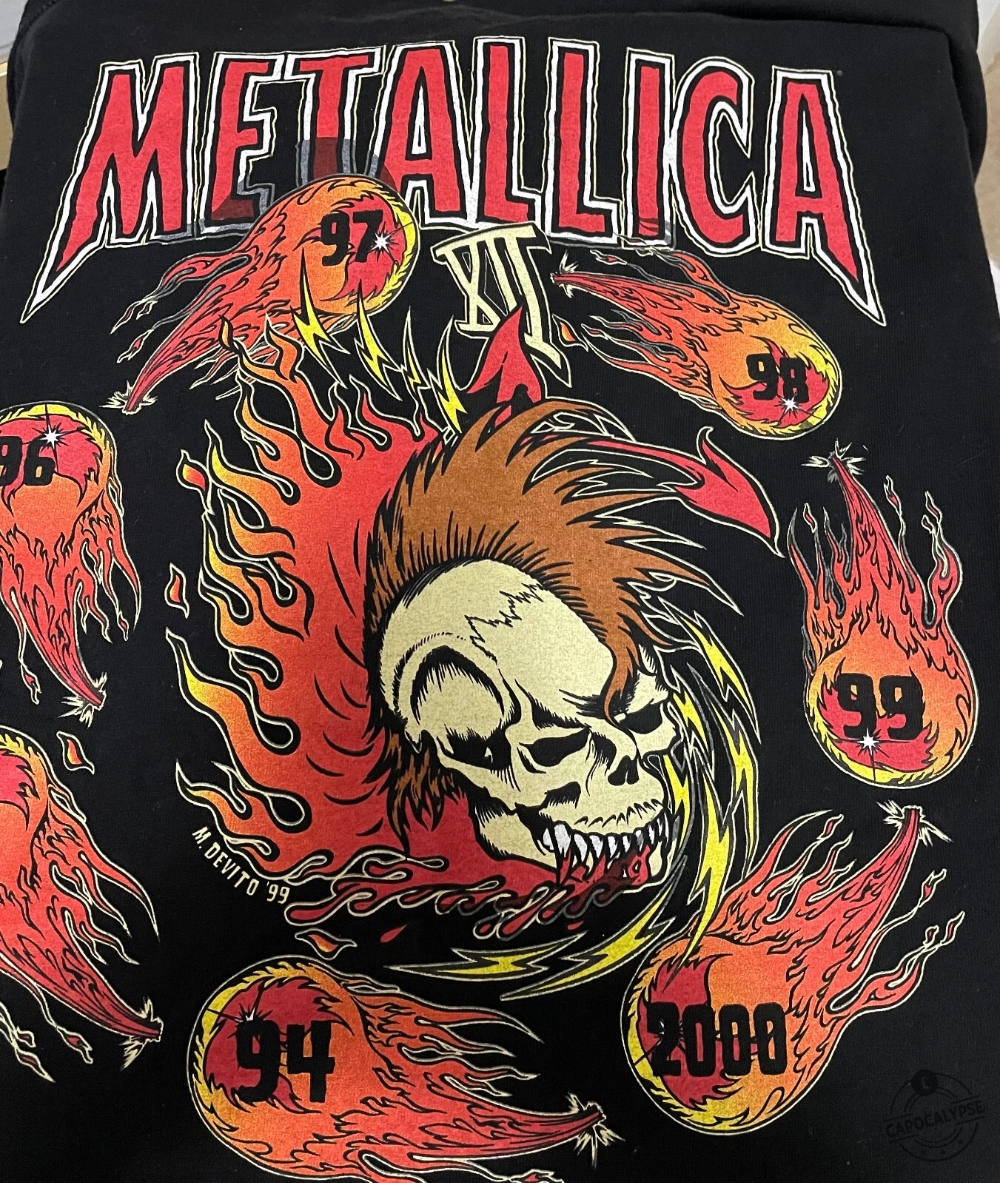Metallica Met Fan Club Loyal Member M2k Tshirt Sweatshirt Hoodie capocalypse 1