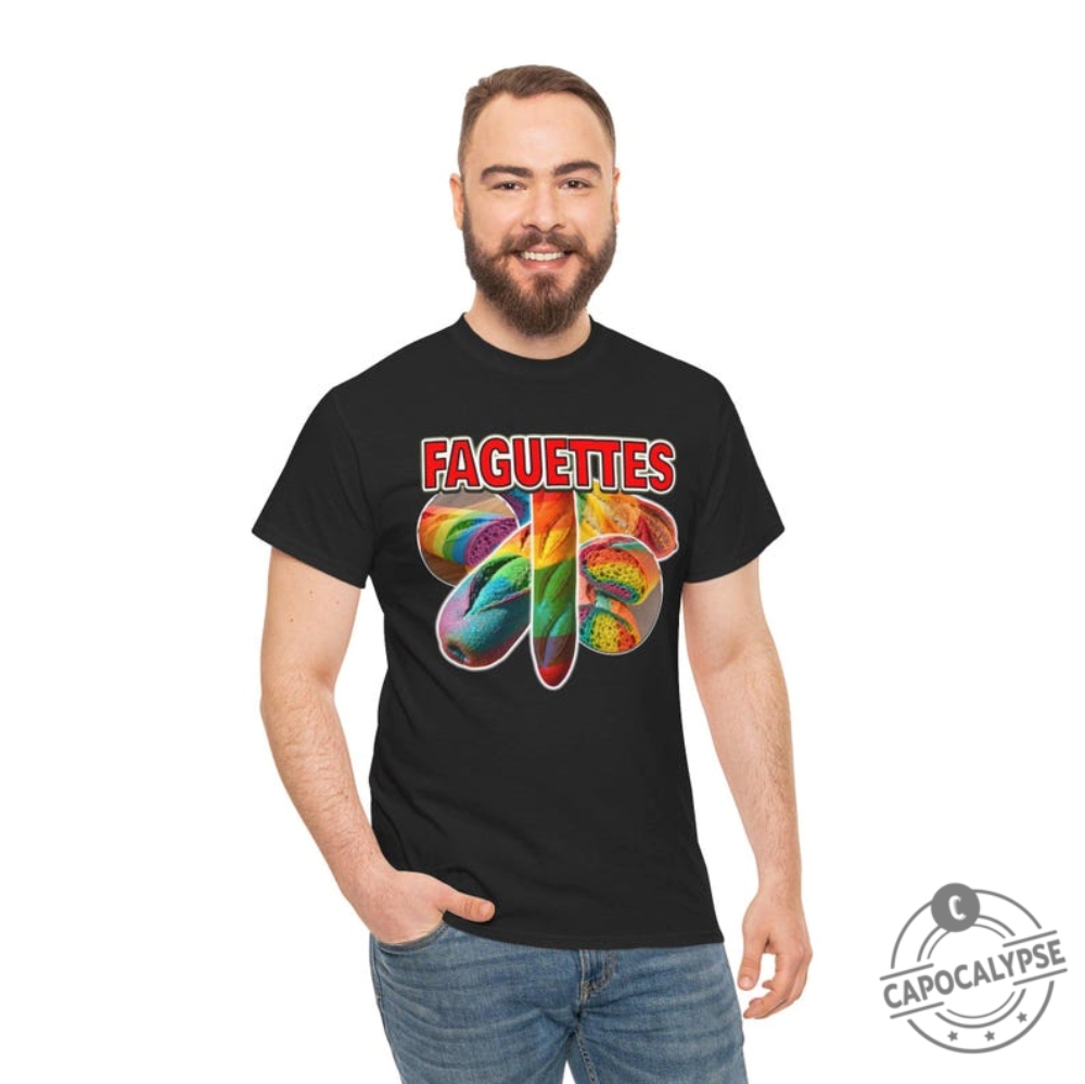 Baguette Faguette Funny French Pride Shirt capocalypse 1