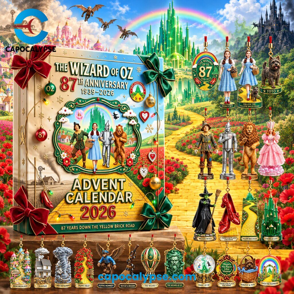 The Wizard of Oz 87th Anniversary 1939-2026 Advent Calendar