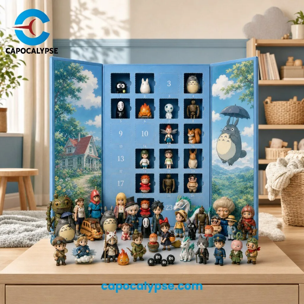 Studio Ghibli 24-Day Advent Calendar With Collectible Figurines