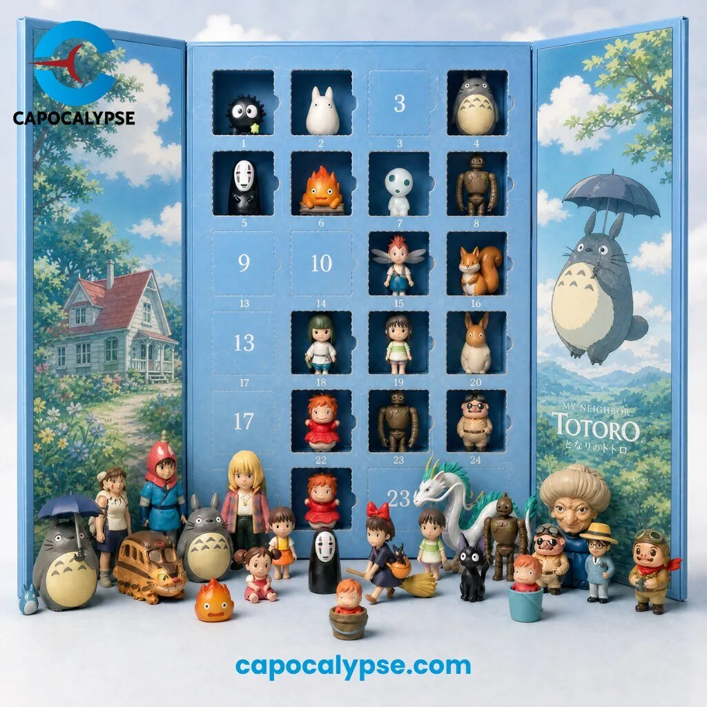 Studio Ghibli 24-Day Advent Calendar With Collectible Figurines