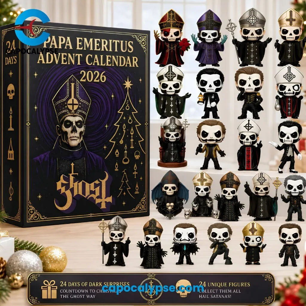 Ghost Papa Emeritus 2026 Advent Calendar 24 Unique Collectible Figurines