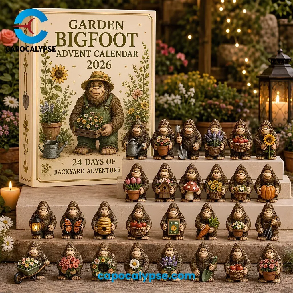 Garden Bigfoot 2026 Advent Calendar 24 Collectible Figurines