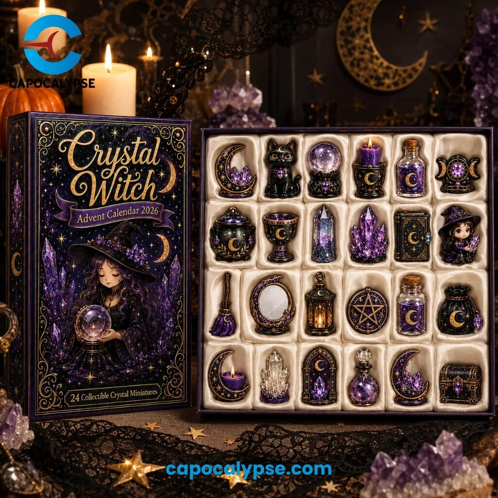 Crystal Witch Advent Calendar 2026 24 Collectible Miniatures