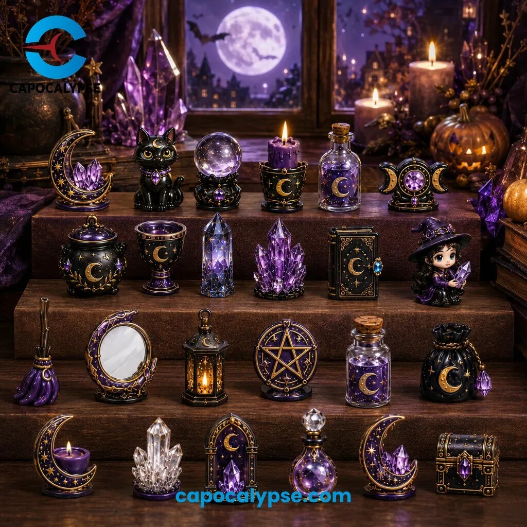 Crystal Witch Advent Calendar 2026 24 Collectible Miniatures