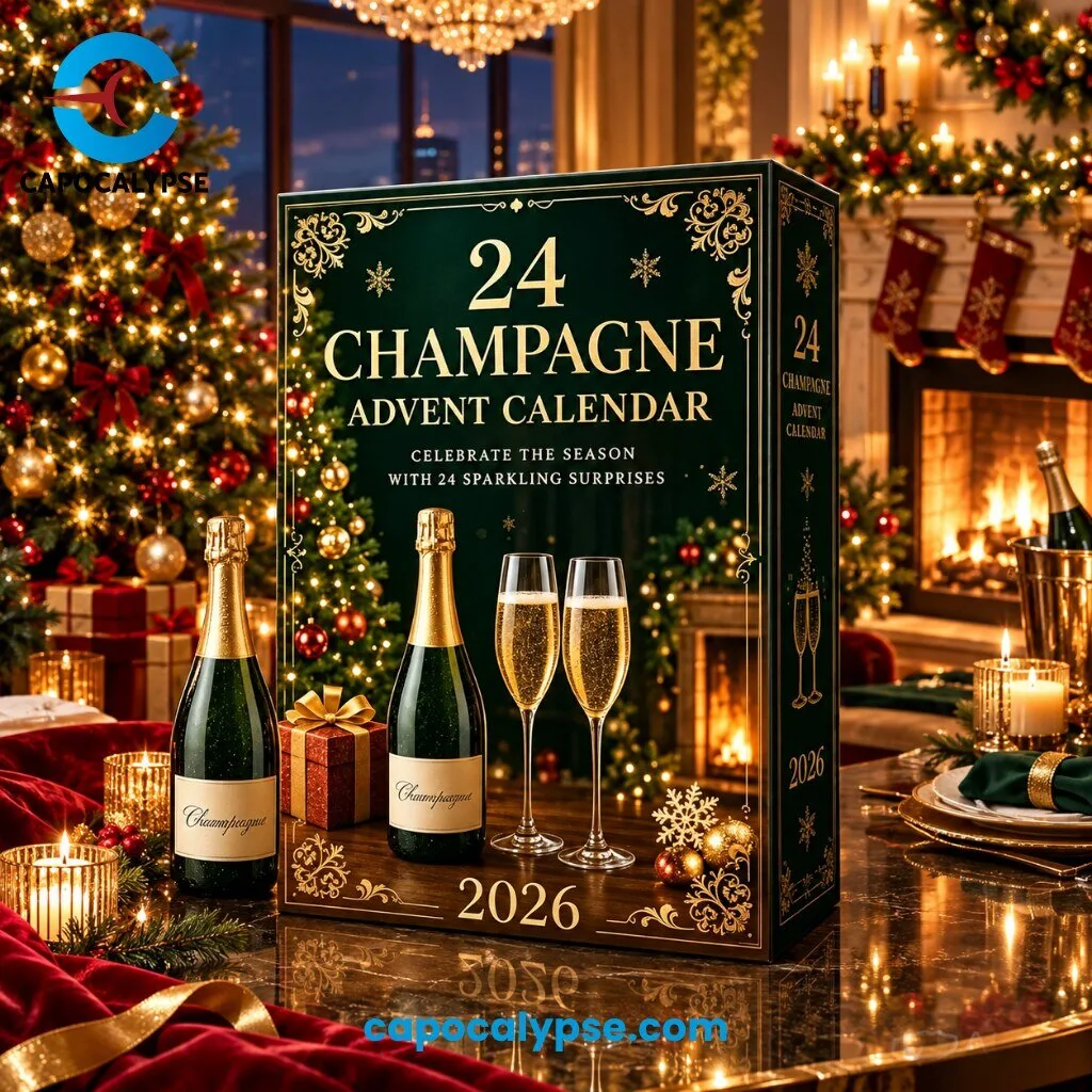 24 Champagne Advent Calendar Celebrate the Season with 24 Sparkling Surprises 2026