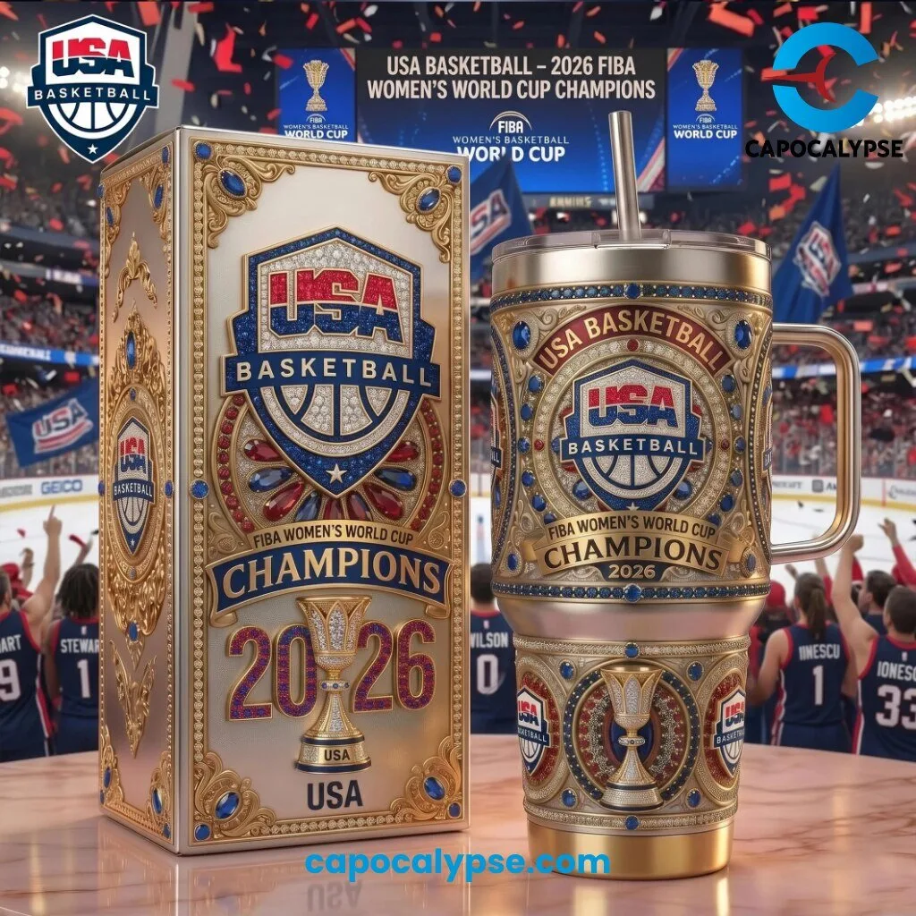 USA Basketball 2026 FIBA Women's World Cup Champions Tumbler