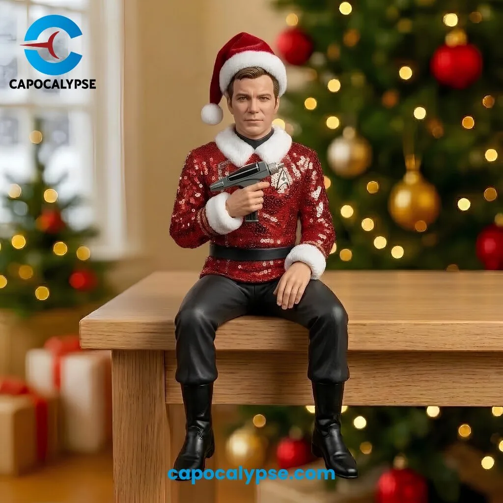Christmas Action Figure Santa Tactical Holiday Figure