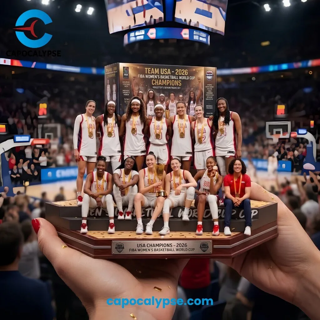 Team USA 2026 FIBA Women's Basketball World Cup Champions Collector's Edition Figure Set 5 Team USA 2026 FIBA Women