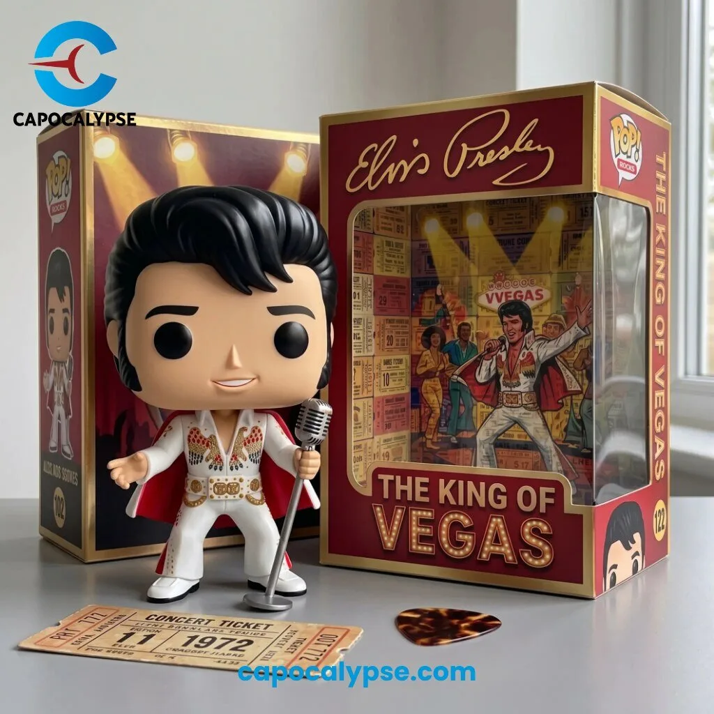 Elvis Presley "The King of Vegas" Funko Pop Collectible Figure