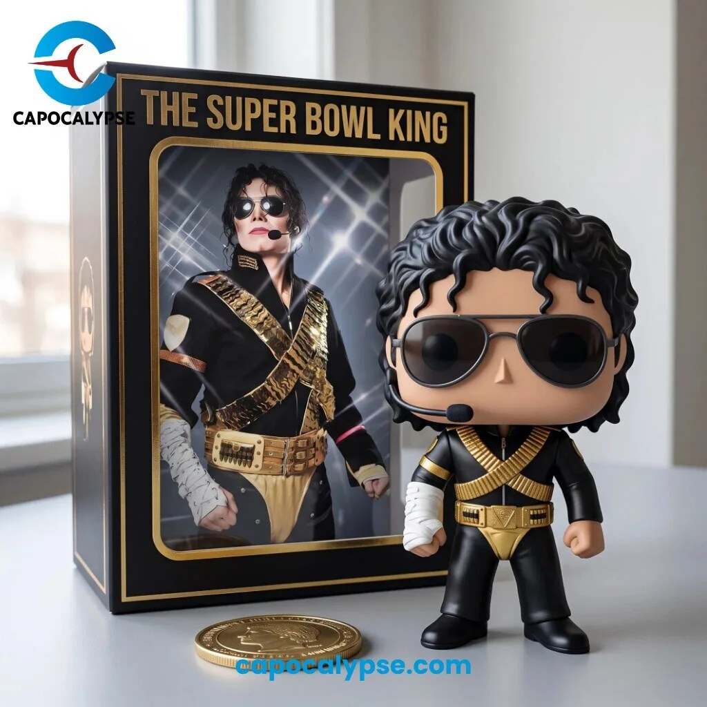 Michael Jackson "The Super Bowl King" Pop Vinyl Collectible Figure