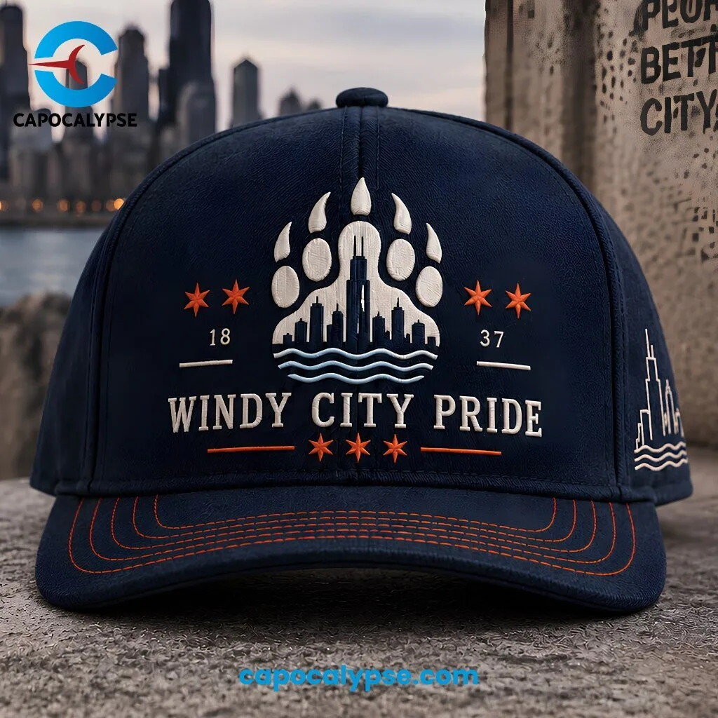 Chicago Windy City Pride 18-37 Baseball Cap With Skyline