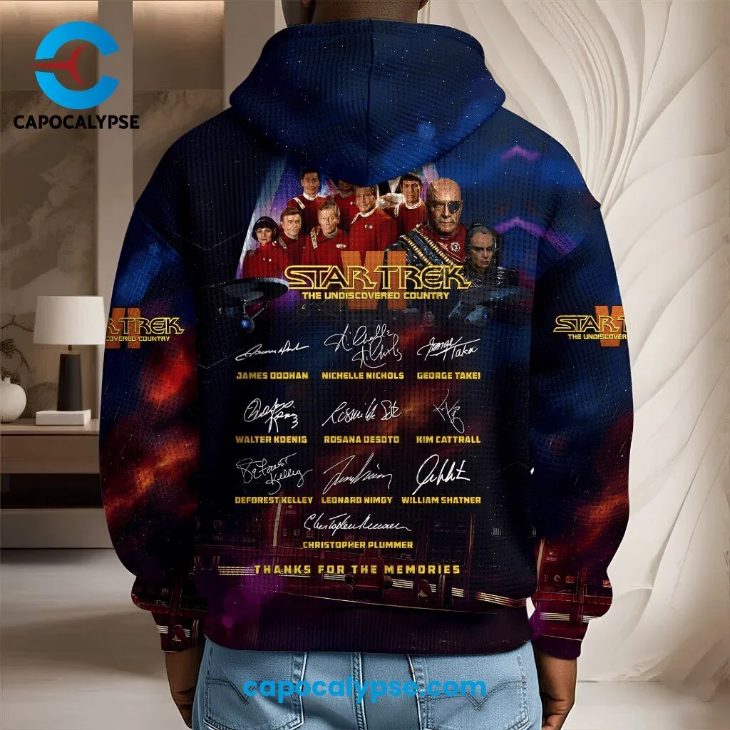 Star Trek The Undiscovered Country 35th Anniversary Hoodie