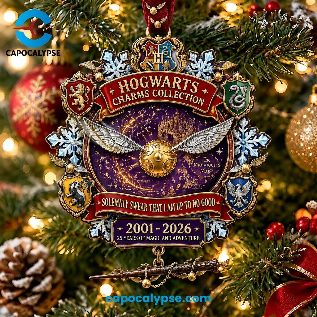 Hogwarts Charms Collection 25 Years of Magic Ornament 2001-2026