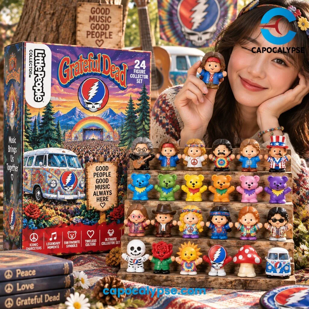 Grateful Dead 24 Figure Collector Set Music Brings Us Together