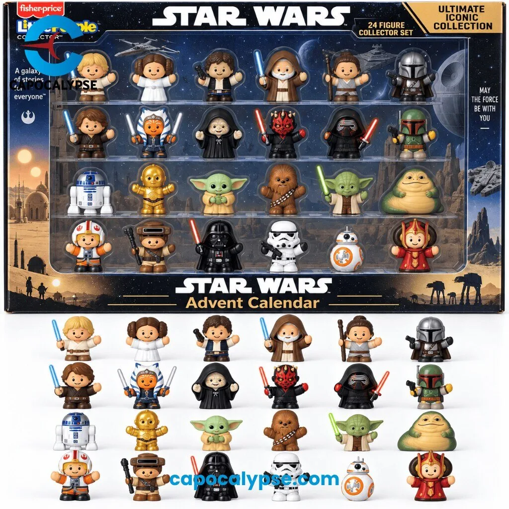 Star Wars Ultimate Iconic Collection 24 Figure Advent Calendar