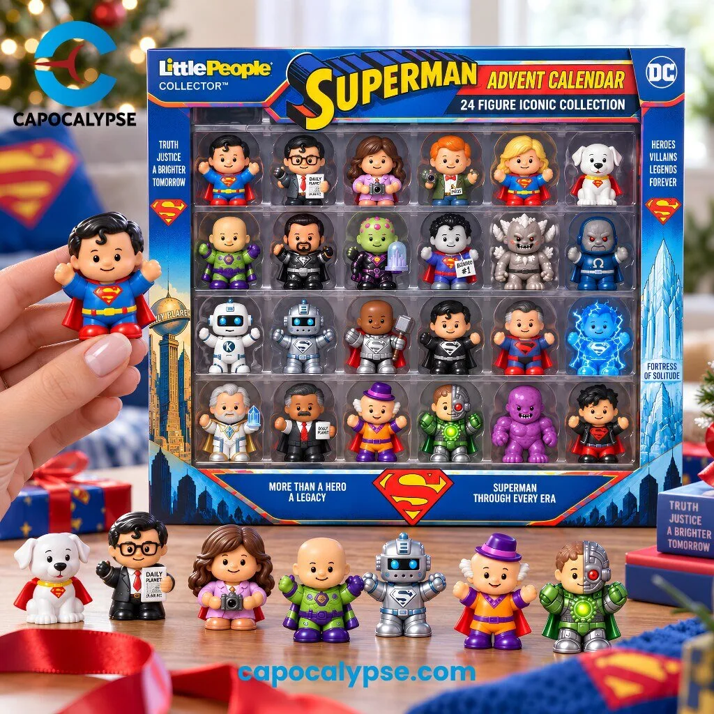 Superman 24 Figure Iconic Collection Advent Calendar