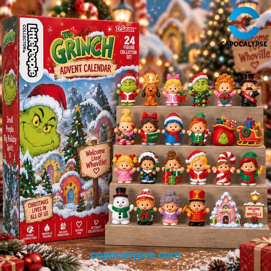 Dr. Seuss The Grinch 24 Figure Collector Advent Calendar