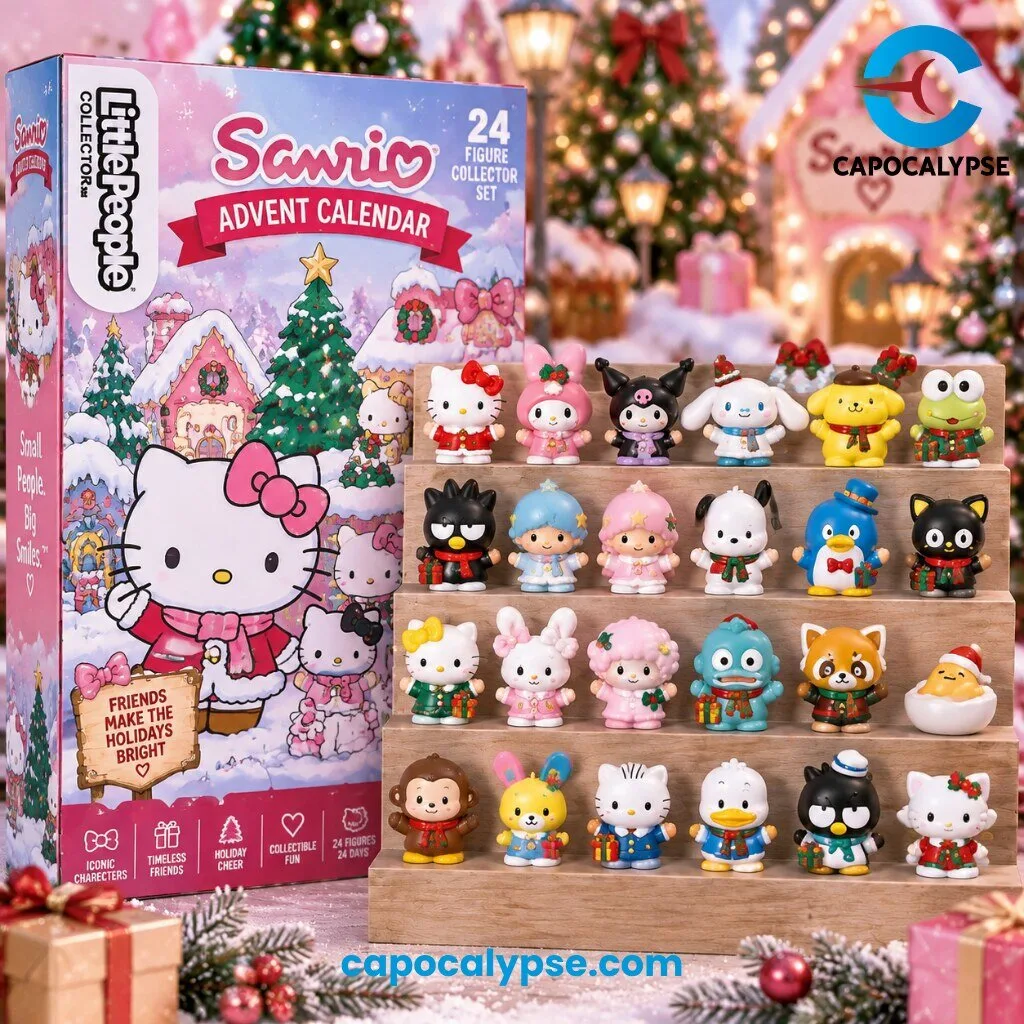 Sanrio Little People Advent Calendar 24 Figure Collector Set