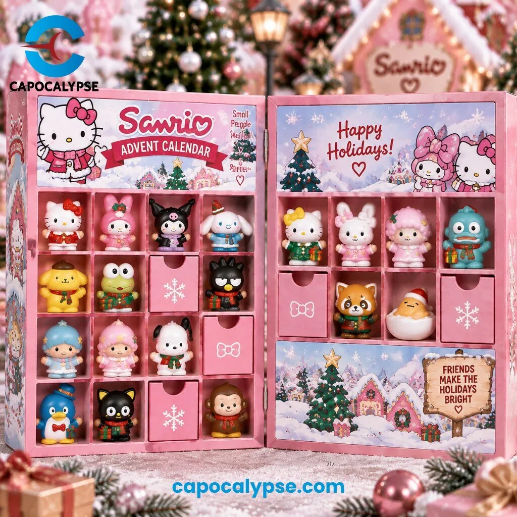 Sanrio Little People Advent Calendar 24 Figure Collector Set