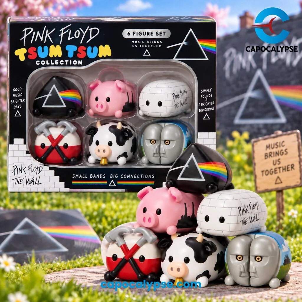 Pink Floyd Tsum Tsum Collection 6 Figure Set