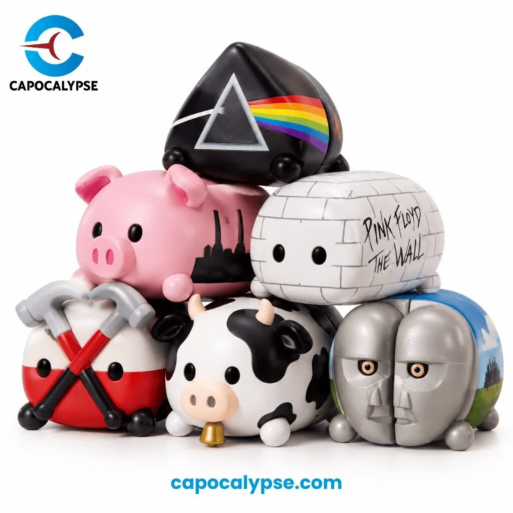 Pink Floyd Tsum Tsum Collection 6 Figure Set