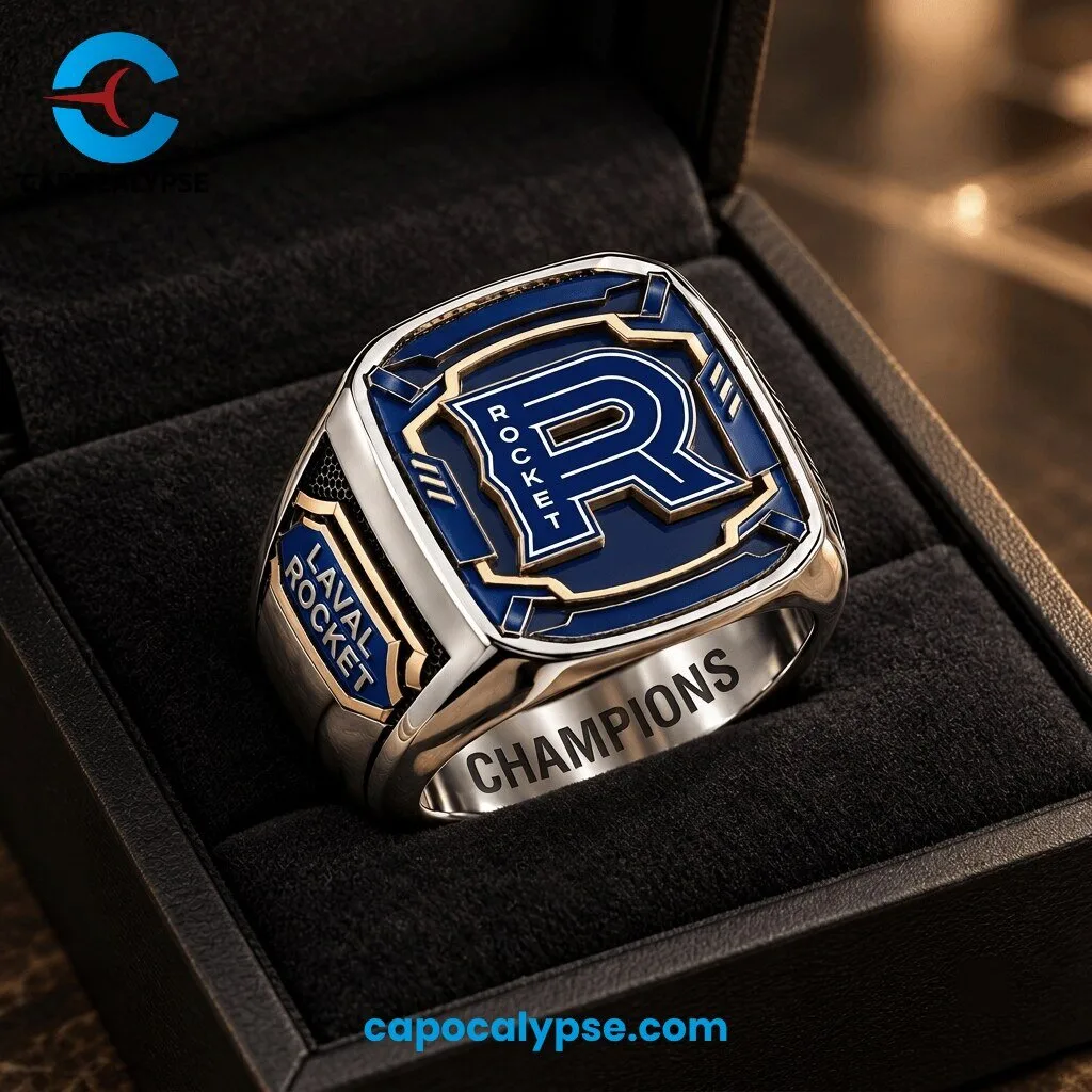 Rockford IceHogs Championship Ring Rocket Custom Name
