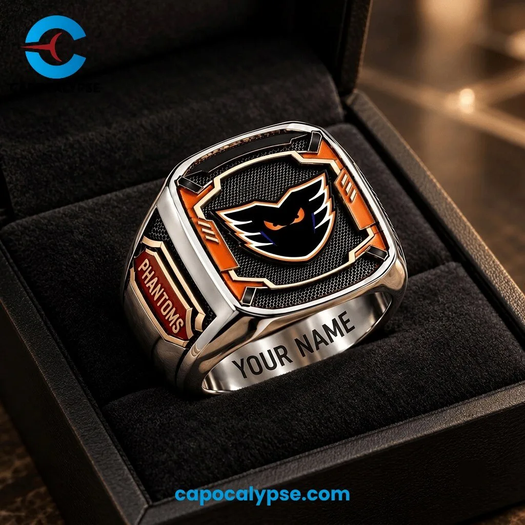 Philadelphia Flyers Personalized Championship Ring Phantoms Custom Name