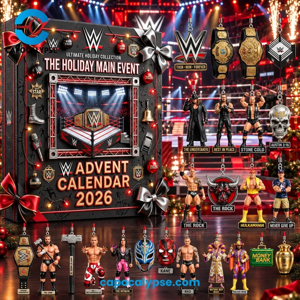 WWE Ultimate Holiday Collection The Holiday Main Event Advent Calendar 2026