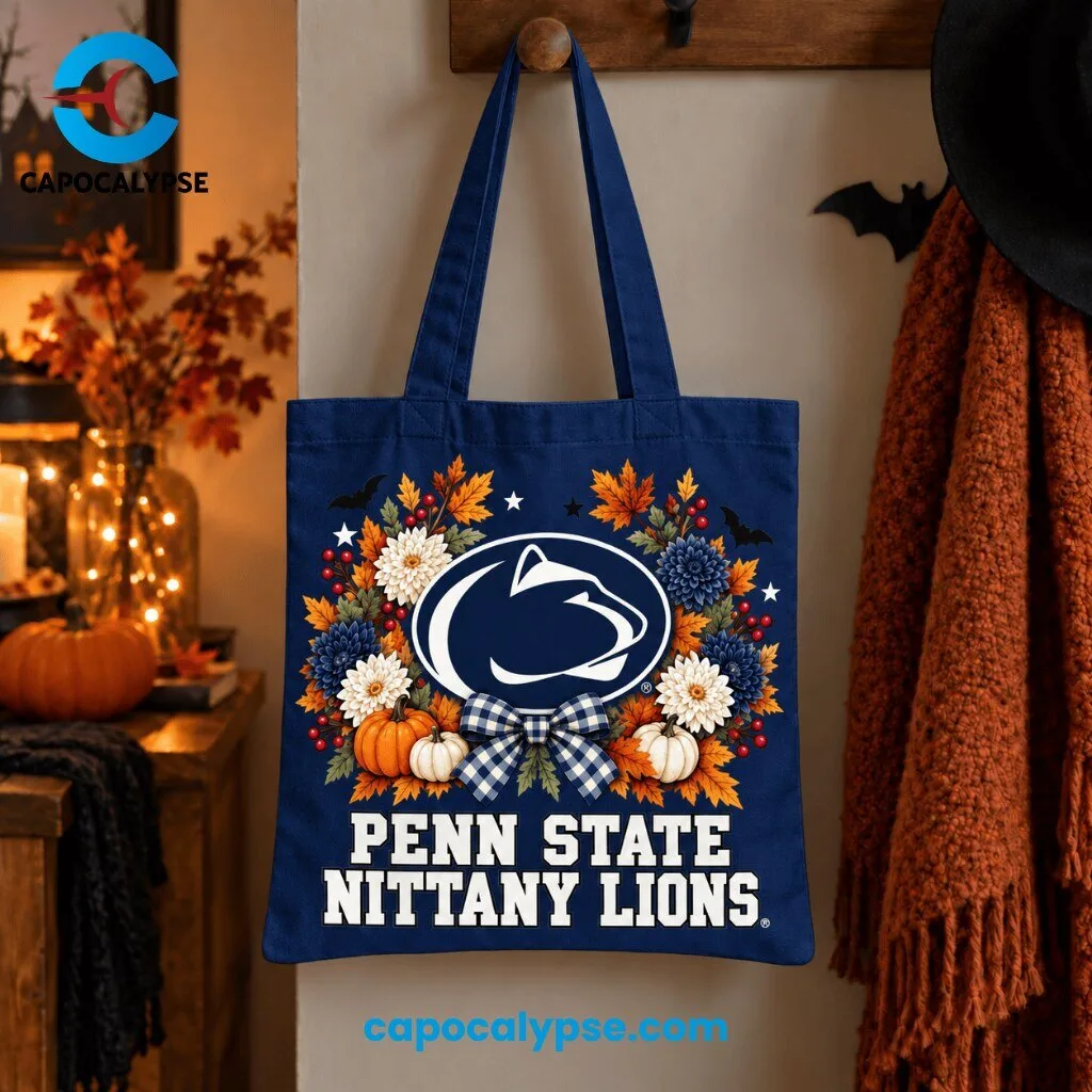 Penn State Nittany Lions Autumn Harvest Tote Bag