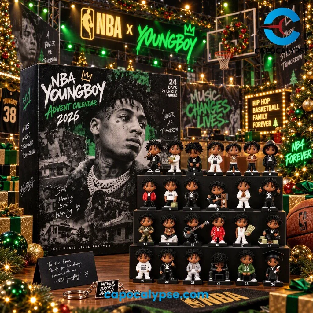 NBA x Youngboy Advent Calendar 2026 24 Days of Hip Hop Culture