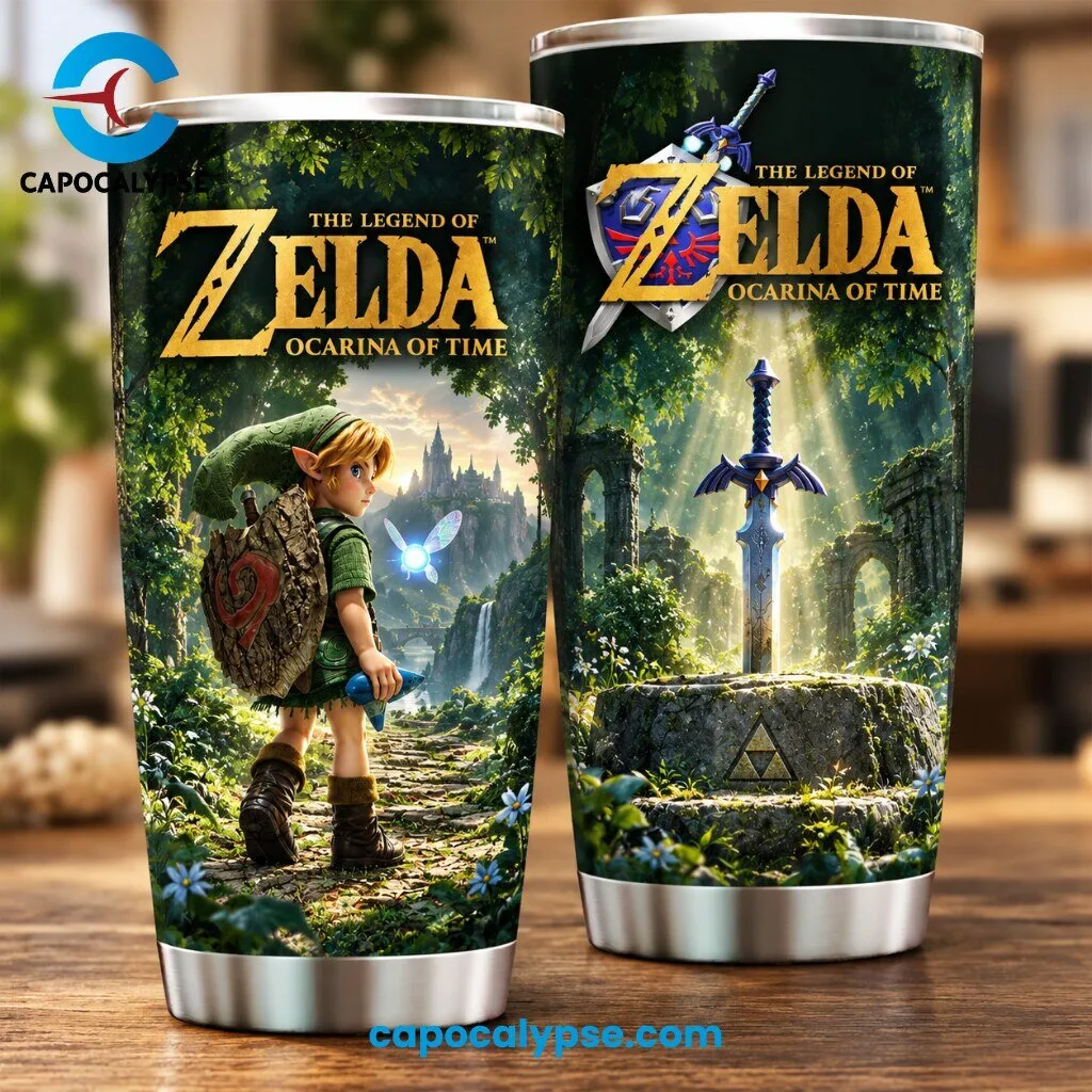 The Legend of Zelda Ocarina of Time Tumbler