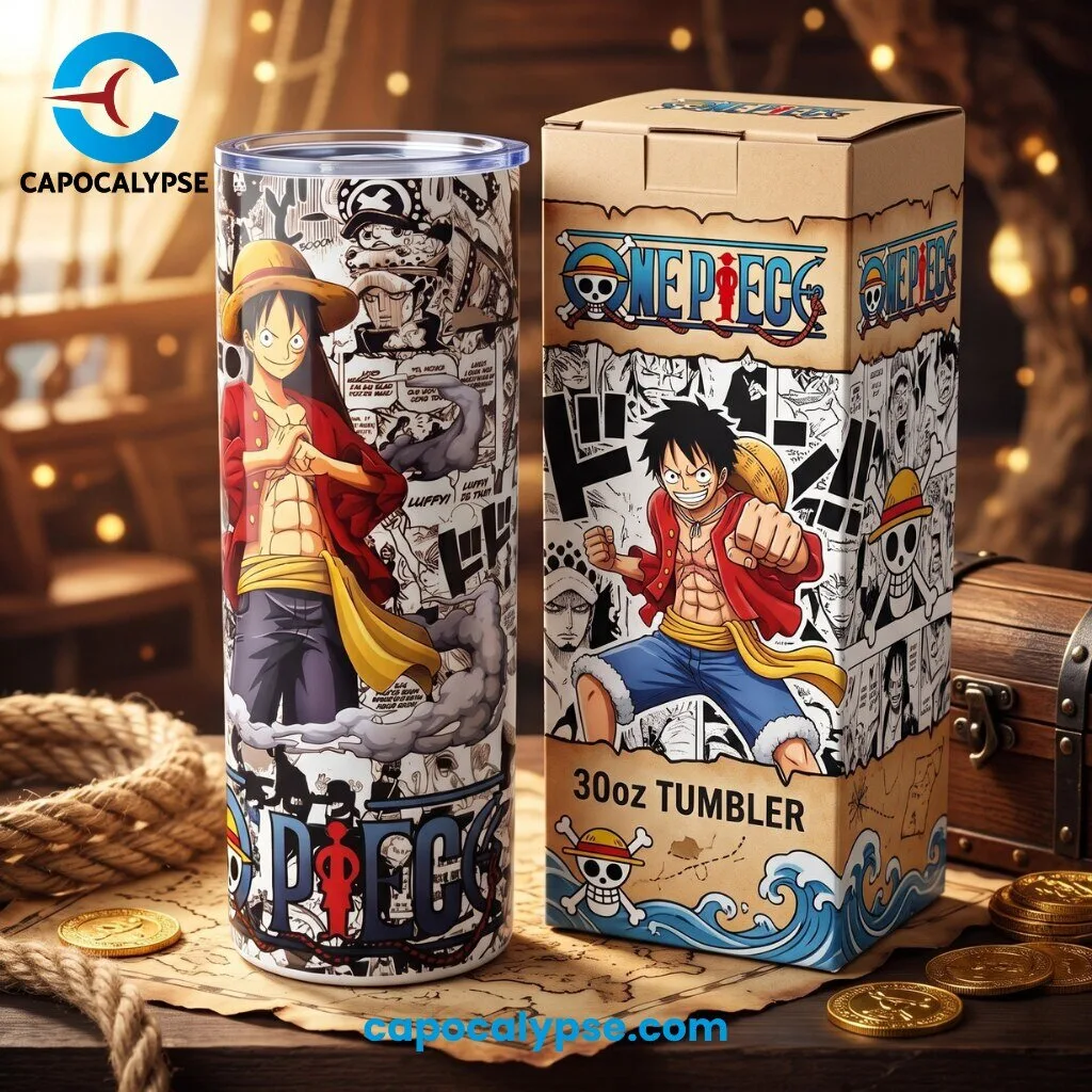 One Piece Luffy Tumbler 30oz