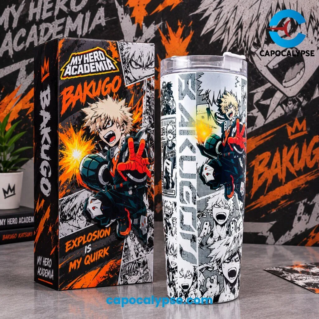 My Hero Academia Bakugo Tumbler 30oz